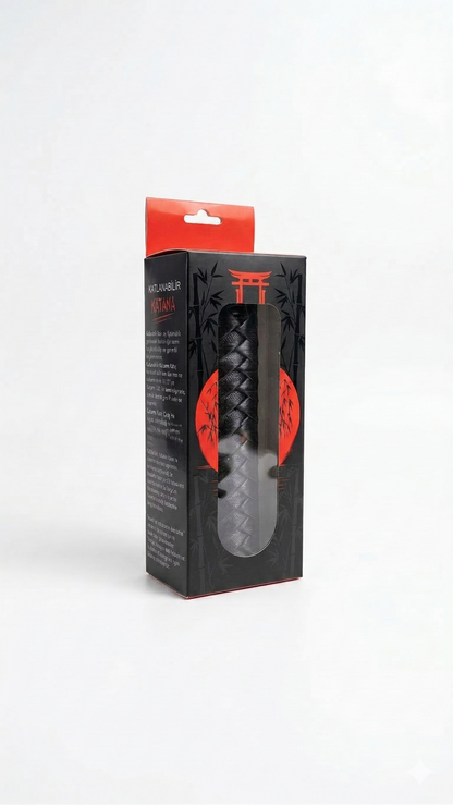 Siyah Katlanabilir Katana (10 Adet)